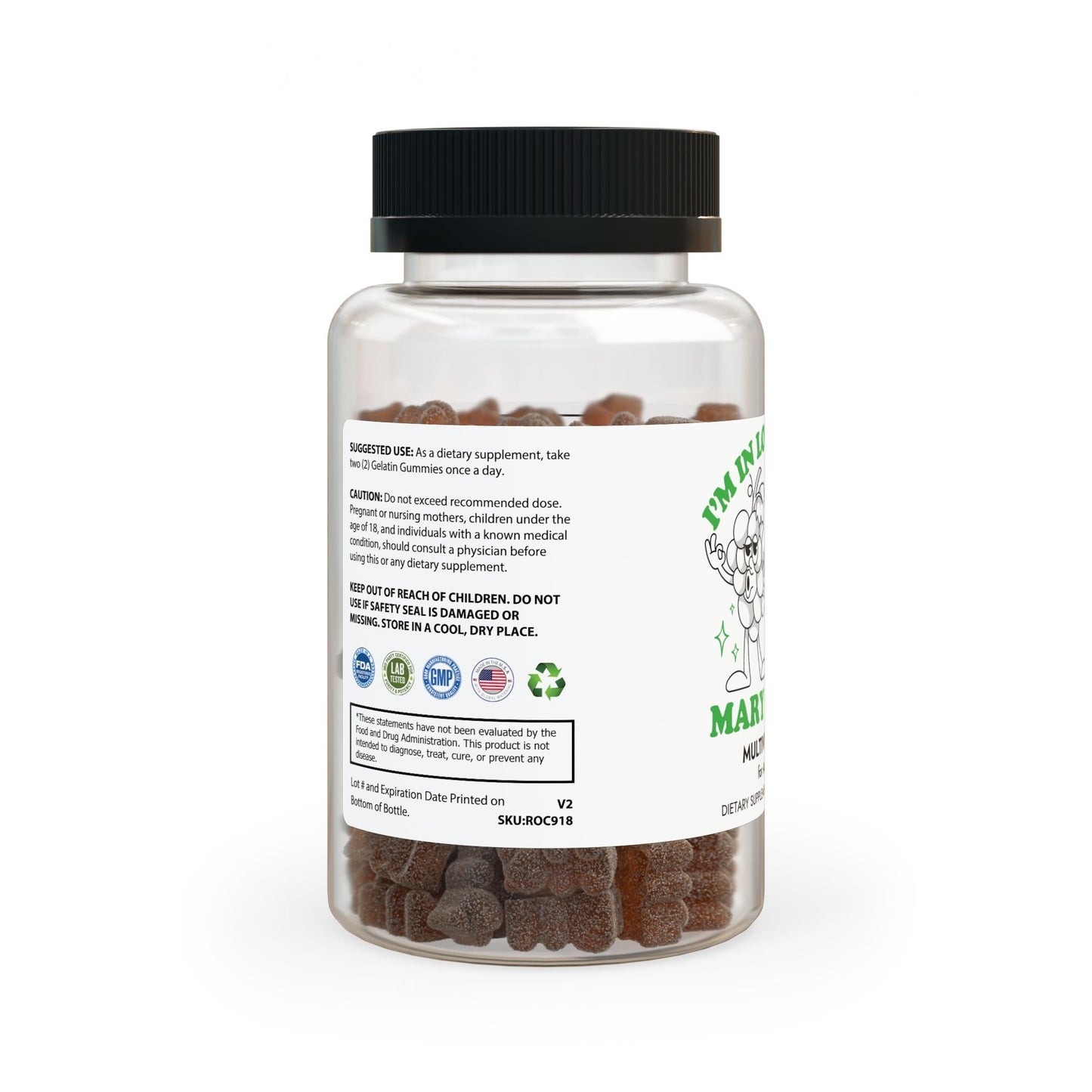 "In Love with Mary Jane" Multivitamin Gummies for Adults