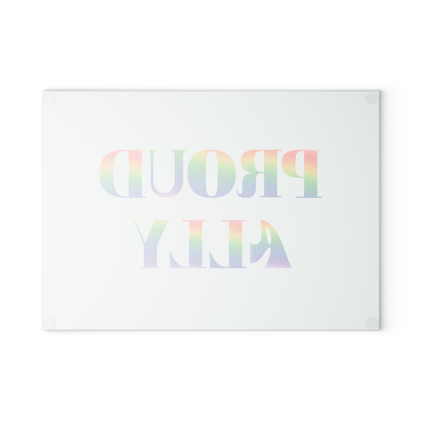 Proud Ally Glass Cutting Board