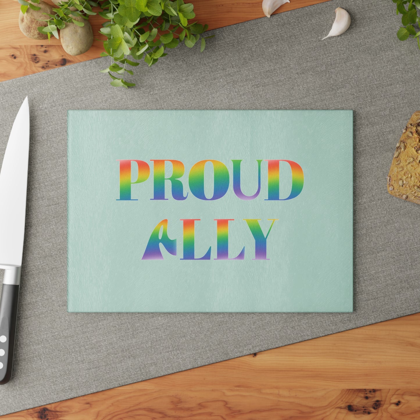 Proud Ally Glass Cutting Board