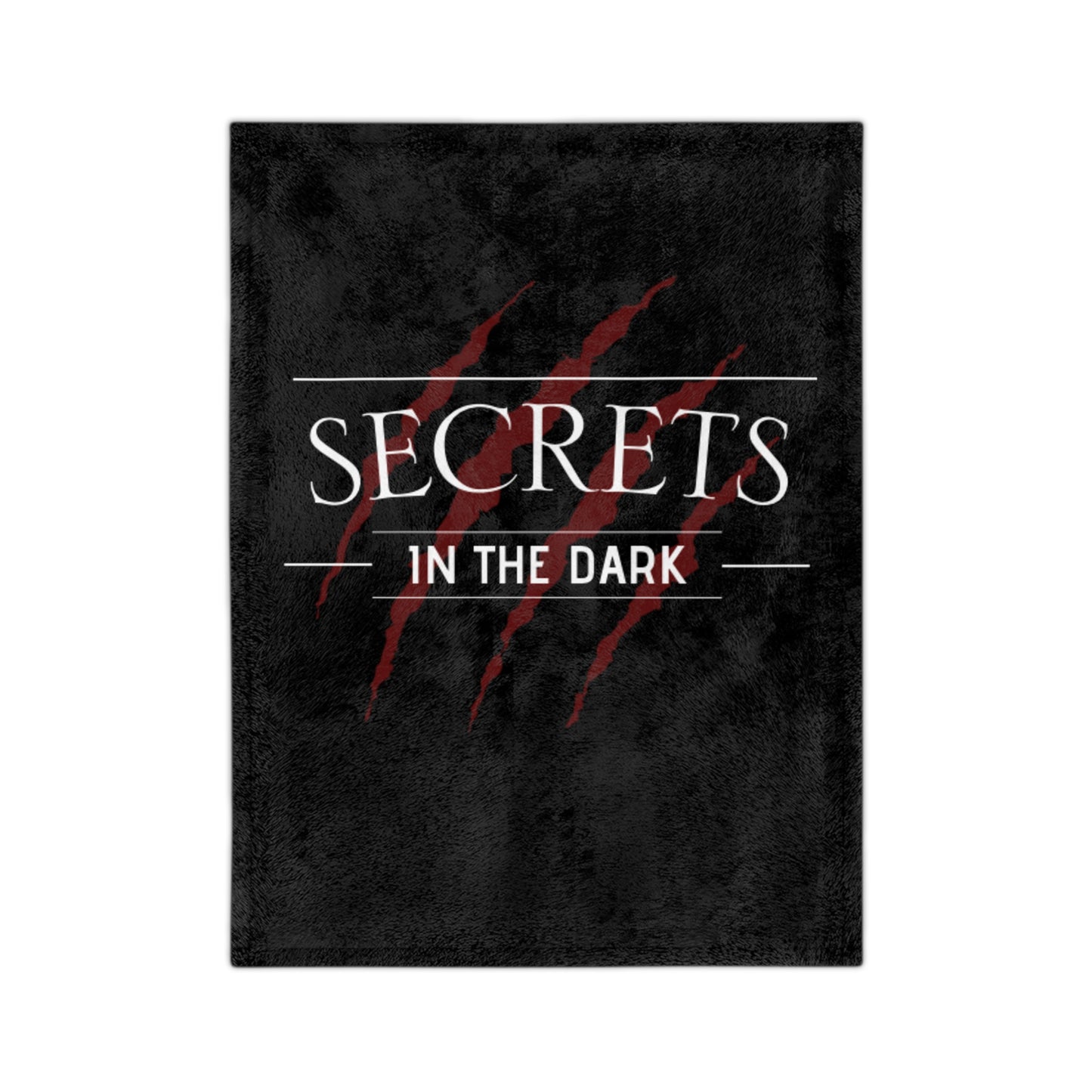 Couverture en microfibre Secrets dans l'obscurité