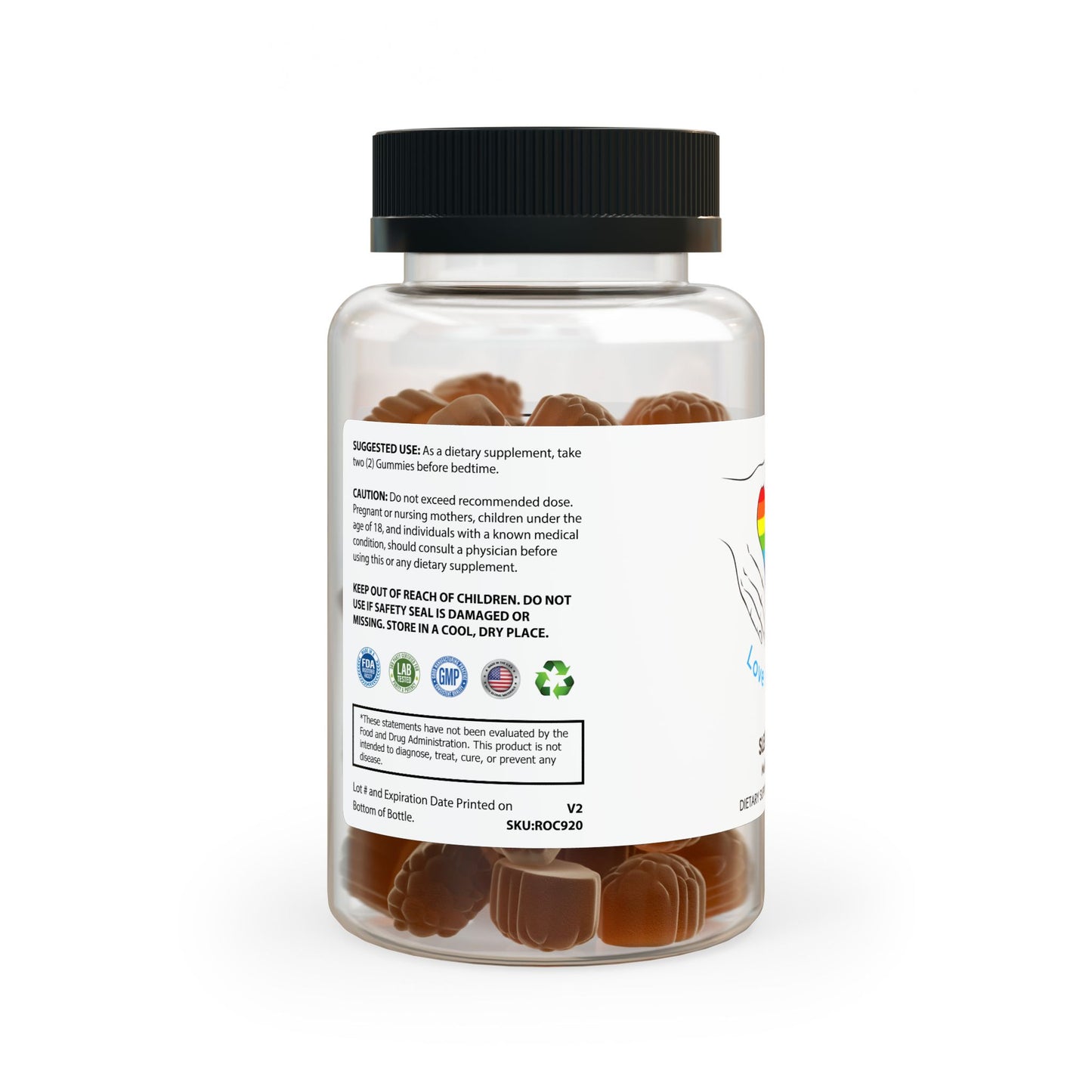 "Love Is Love" Melatonin Gummies