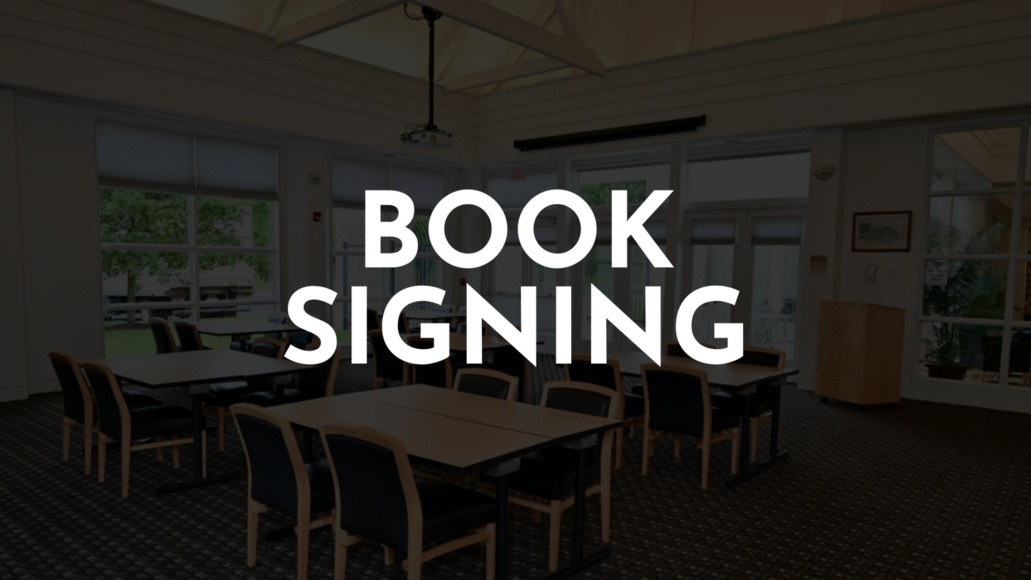 Book Signing Eligible!
