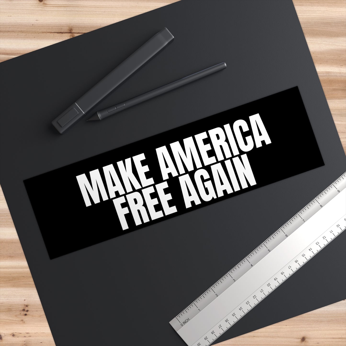 Make America Free Again Bumper Sticker