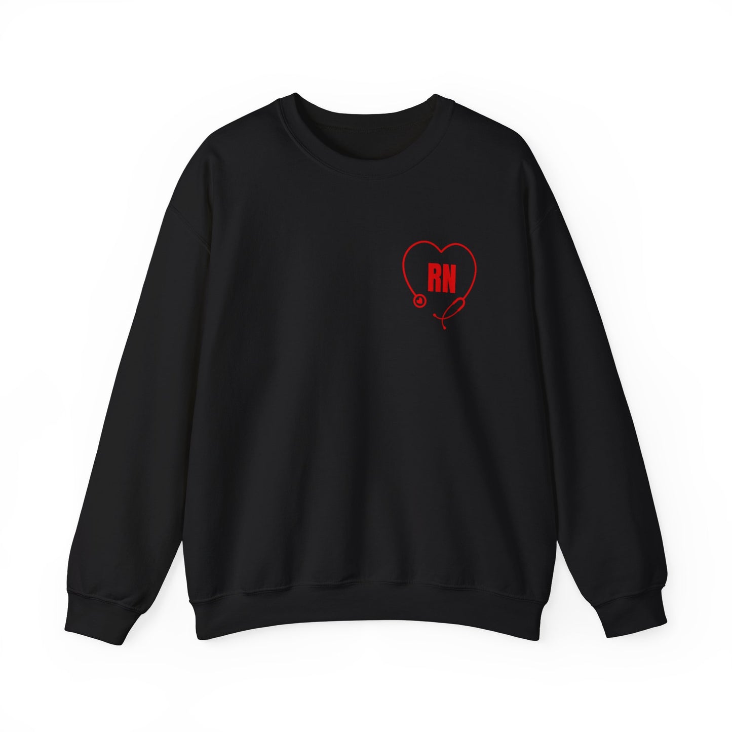 RN | Registered Nurse Sweatshirt *Red Version*