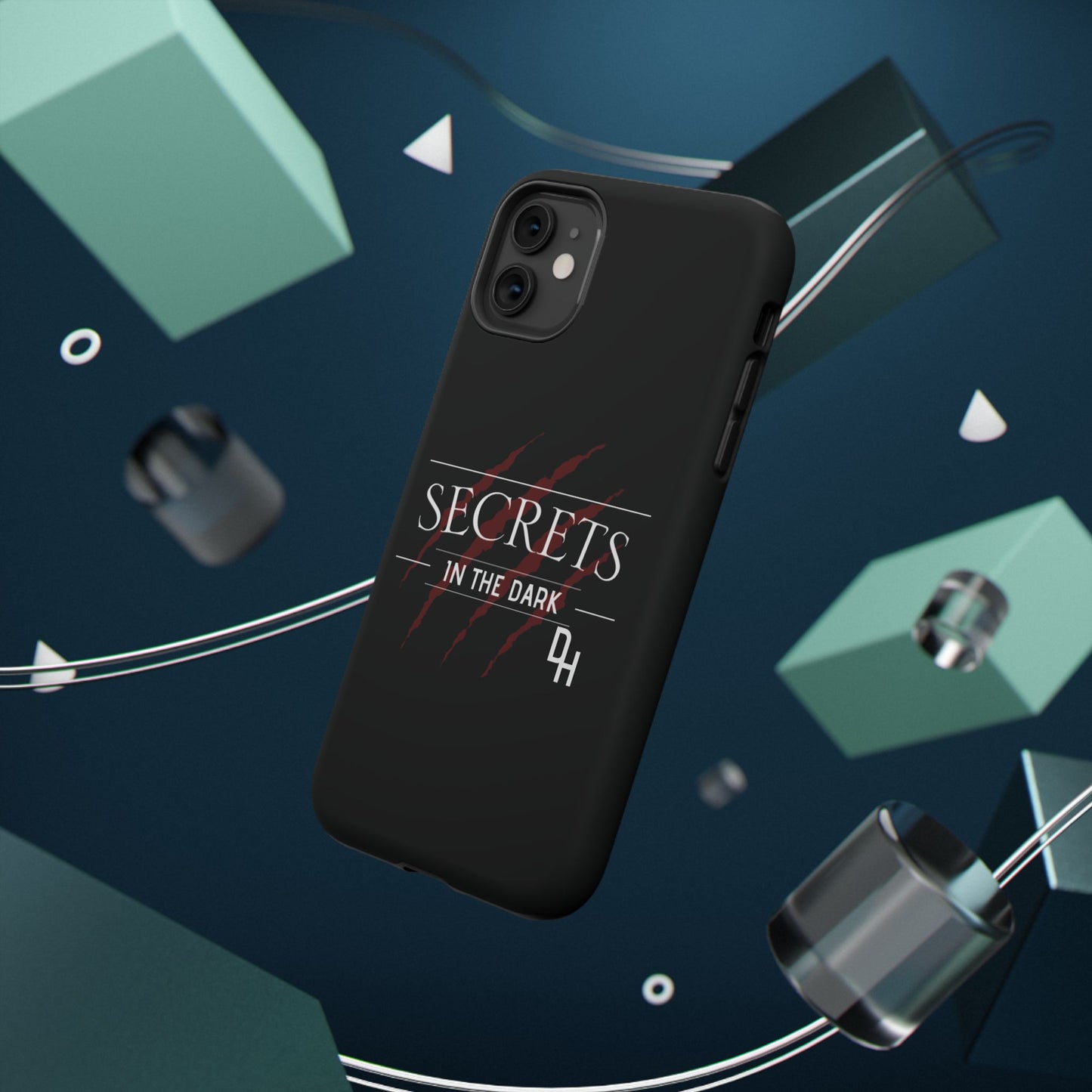 Secrets in the Dark Impact-Resistant Phone Case