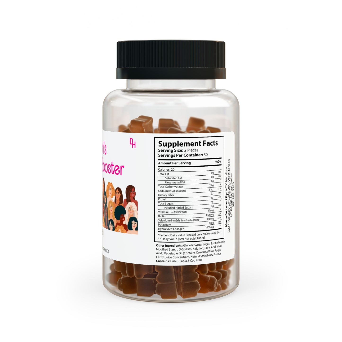 Women’s Collagen Booster Gummies (60pc)