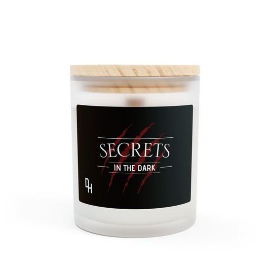 Secrets in the Dark Frosted Candle