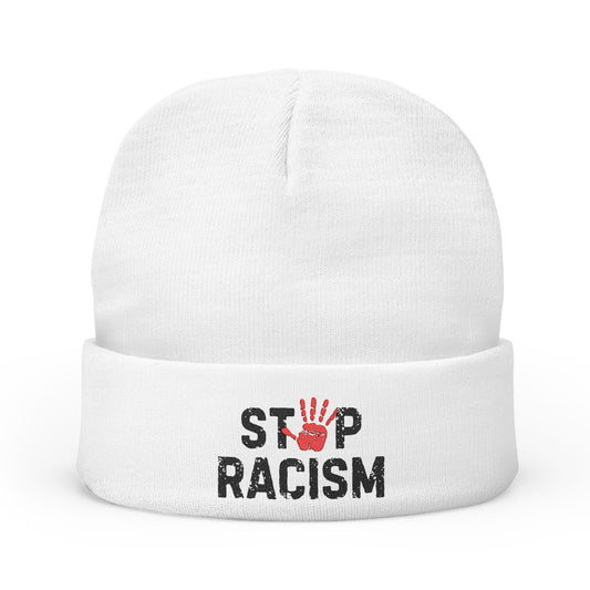 Stop Racism Knit Beanie