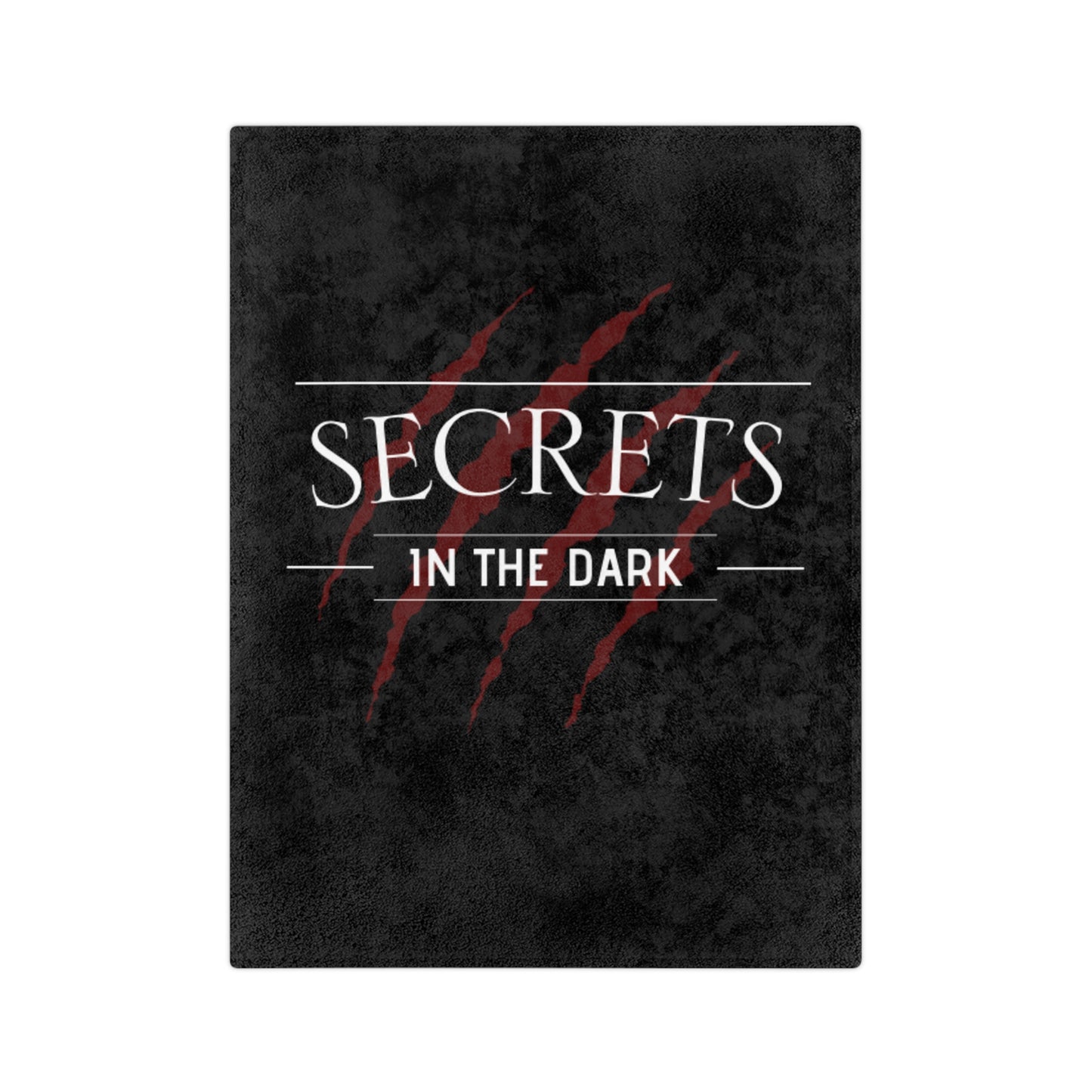 Secrets in the Dark Microfiber Blanket