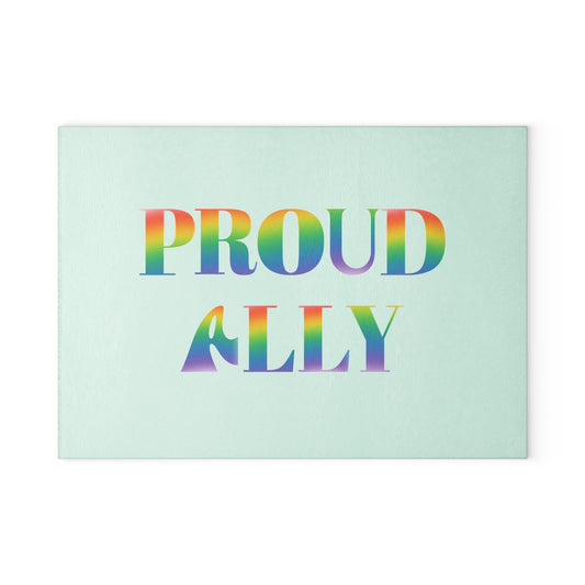 Proud Ally Glass Cutting Board