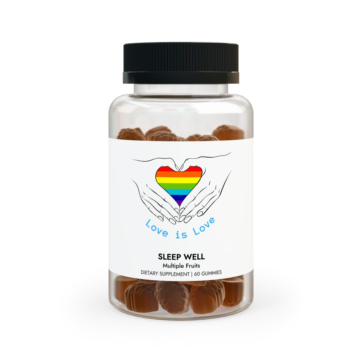 "Love Is Love" Melatonin Gummies